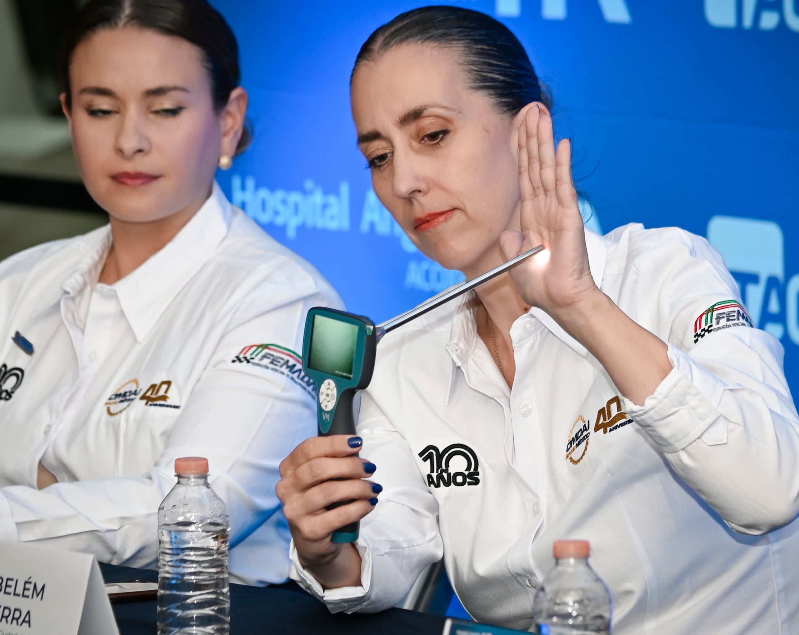 Directora Médica del Gran Premio de la Ciudad de México presenta en rueda de prensa los avances tecnológicos  para la atención Médica durante el Gran Premio de la Ciudad de México de la Fórmula 1. 