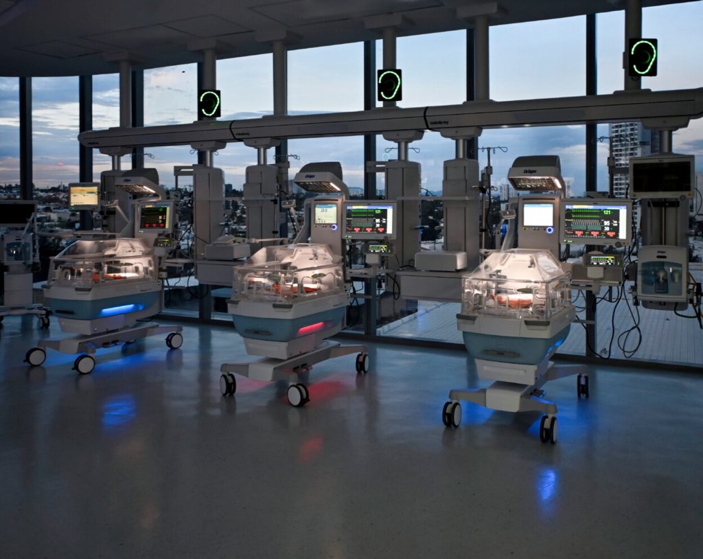 Unidad de Terapia Intensiva Neonatal del Hospital Angeles Andares, atención médica de excelencia con acceso a través de aseguradoras. 